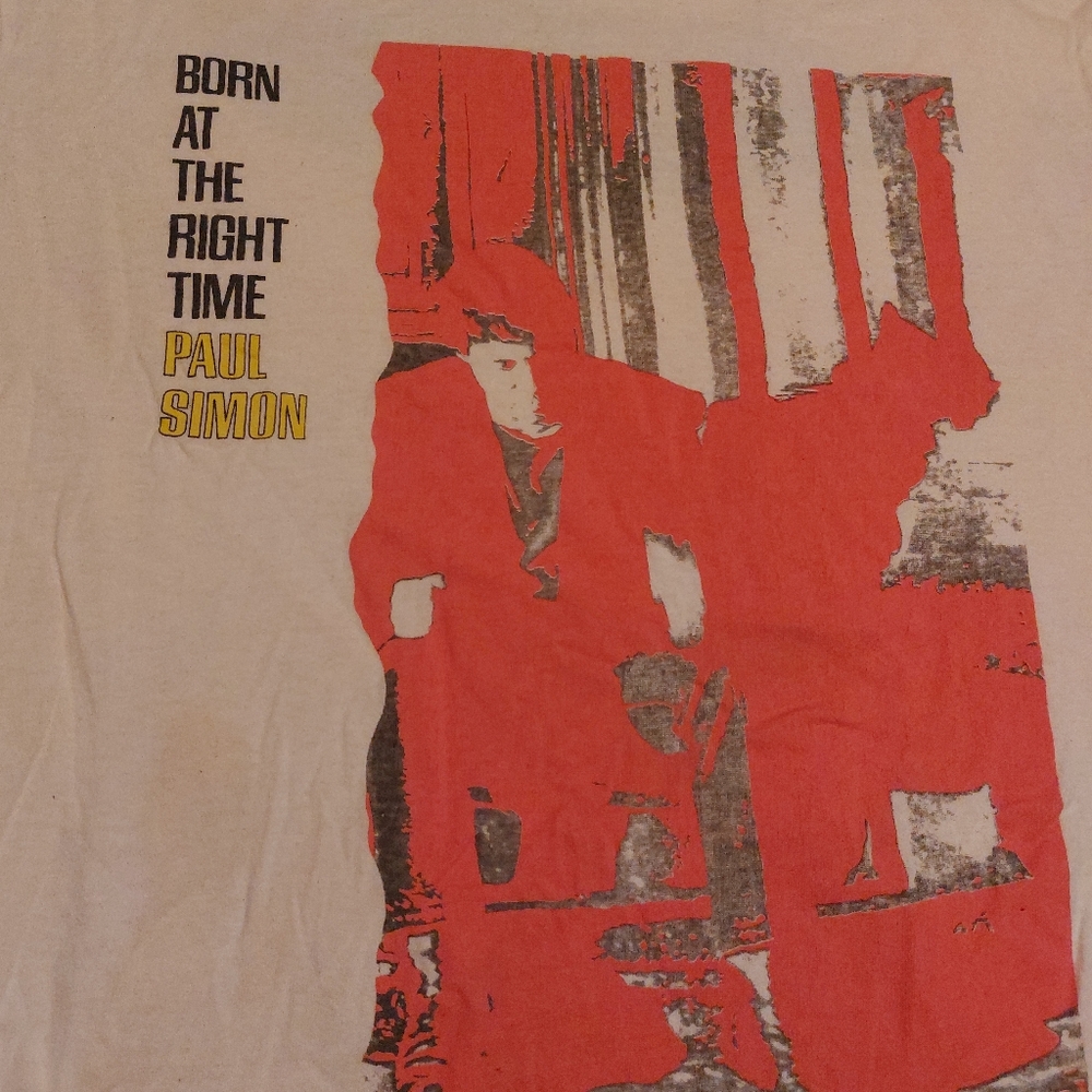 Paul Simon 1991 Tour Concert Shirt
